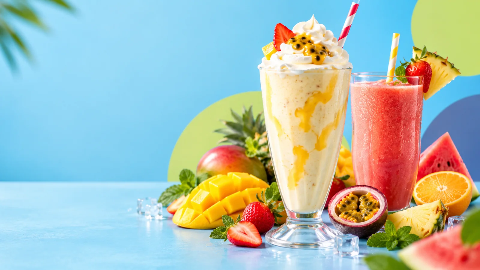 Fresh fruit and desserts at Bibla Fruit Parlour